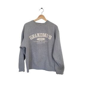 Grandma's Saloon & Grill Gray Blackwater Bay Sweatshirt